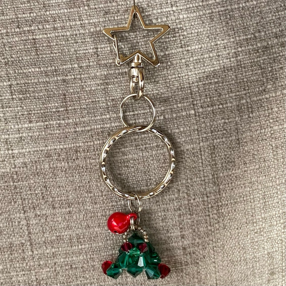 Swarovski Crystal Frog Good Luck Charm Keychain Bag Charm